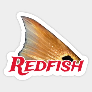 REDFISH TAIL Sticker